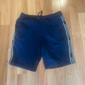 Aeropostale Men's Deep Blue Athletic Shorts